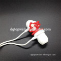 Customized dog shape pvc earbuds in plastic tube